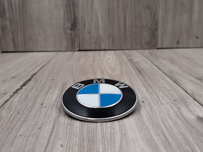 Genuine OEM BMW F39 F90 G20 G30 G80 M3 Bumper Hood Trunk Rear Round Emblem 74mm