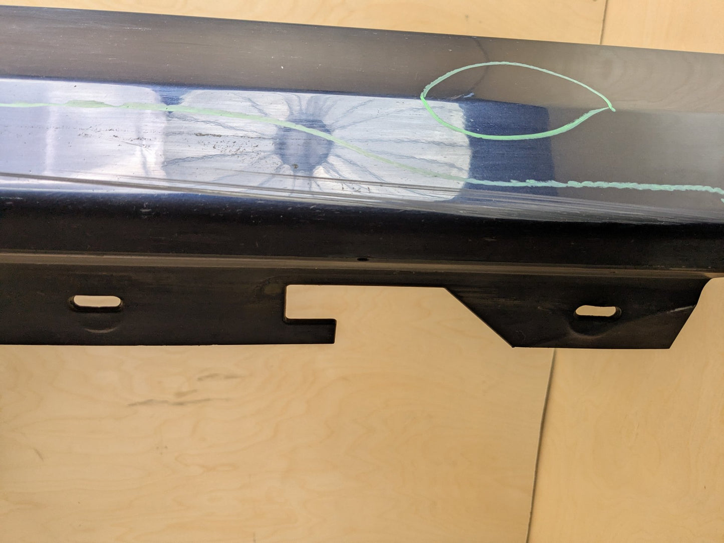 2018 BMW 530i G30- Left Driver Side Skirt Rocker Panel Gray A89 7387337