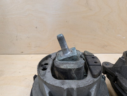 2012-2018 BMW F30 328i N47D20O1 Left Right Engine Bracket Support Mount SET 6787657