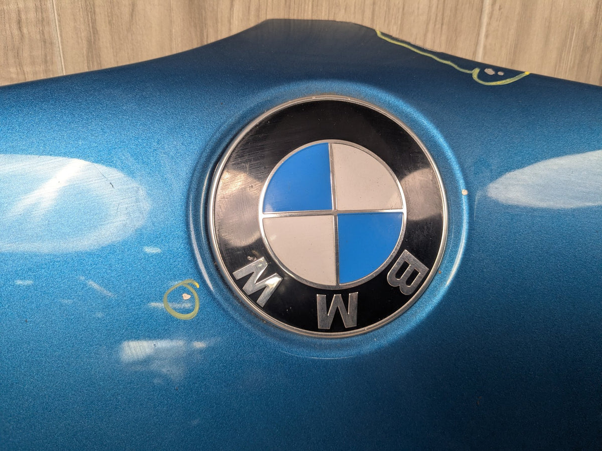 14-19 OEM BMW F15 F16 F85 F86 X5 X6 X5M X6M Hood Bonnet Panel LONG BEACH BLUE METALLIC (C16)