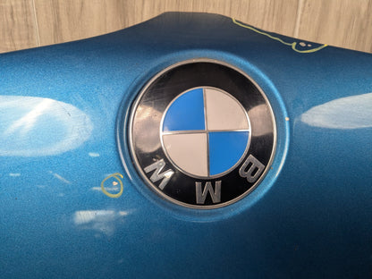 14-19 OEM BMW F15 F16 F85 F86 X5 X6 X5M X6M Hood Bonnet Panel LONG BEACH BLUE METALLIC (C16)