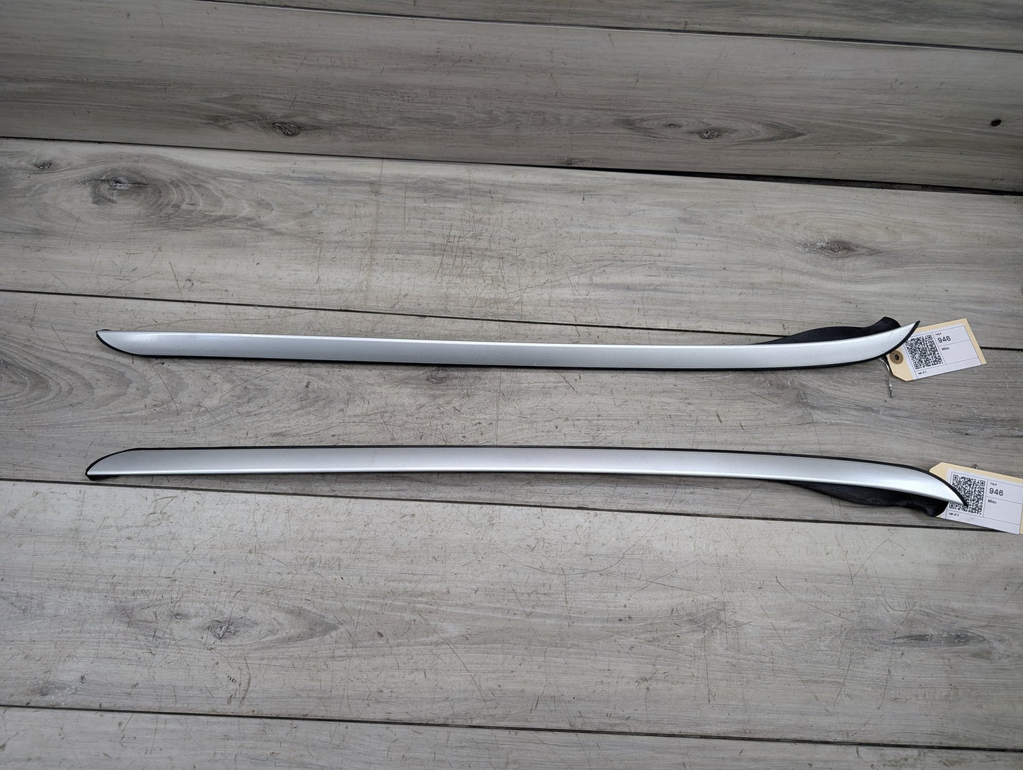 2011 - 2017 BMW X3 F25 Front Left Right Side Windshield Drip Trim Molding SET 7286179 N55B30M0