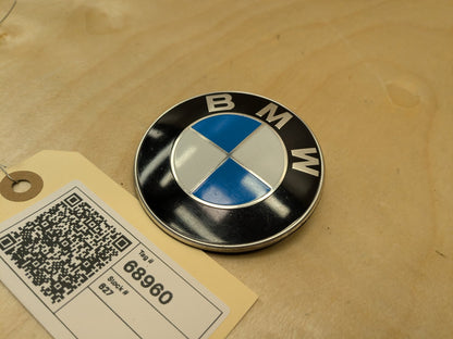 OEM BMW E90 F02 F22 F30 F32 F36 F80 F87 M3 M4 Rear Trunk Lid Round Emblem 74mm