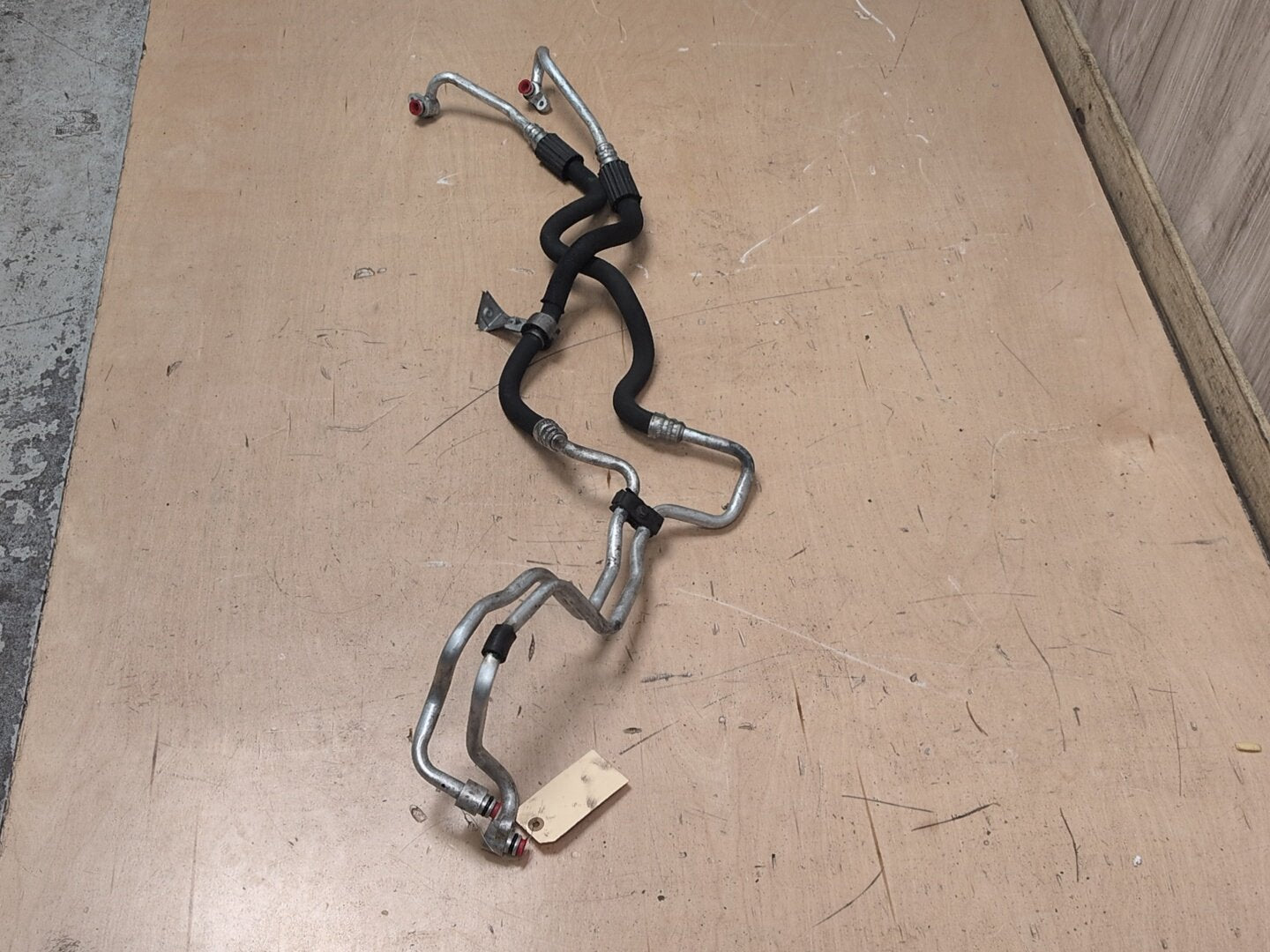 2014 - 2018 BMW X5 F85 Transmission Oil Cooler Hose Pipe Lines 7627752 S63B44T2