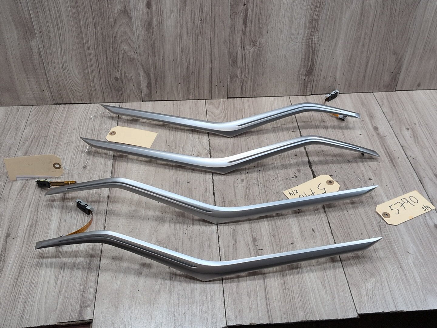 2019-2026 BMW M340i G20 Front Rear Left Right Interior Door Panel Trims w/ Ambient Lighting SET 6999929