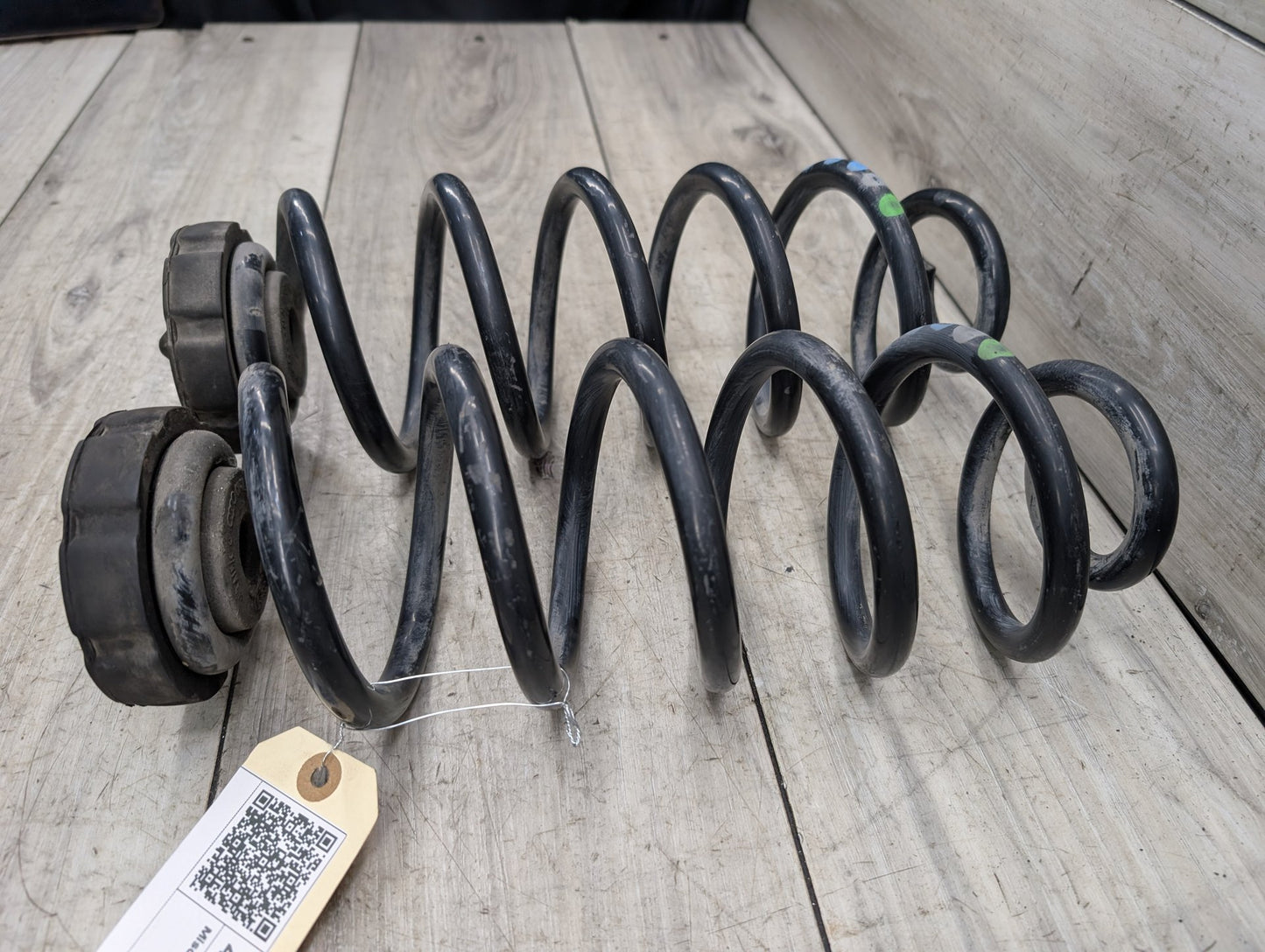 2008 - 2017 Audi S5 8T Rear Left Right Strut Shock Coil Springs SET 8K0512149C