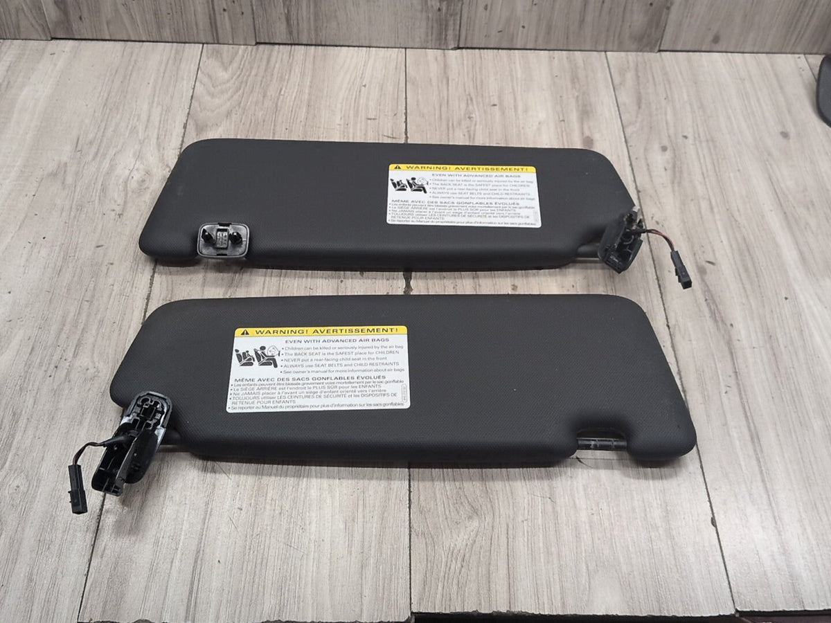 2015-2018 Audi Q3 8U Front Left Right Sun Visor SET 8U0857551M OEM