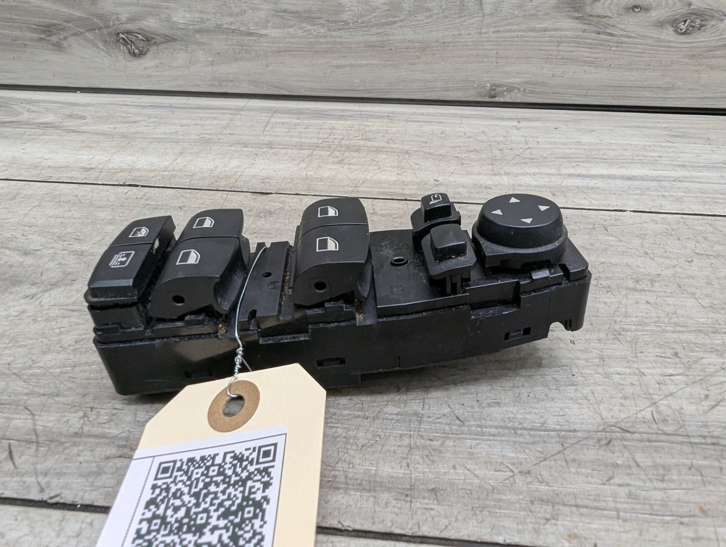 OEM BMW F06 F10 528 535 550 Front Driver Main Master Power Window Switch Button