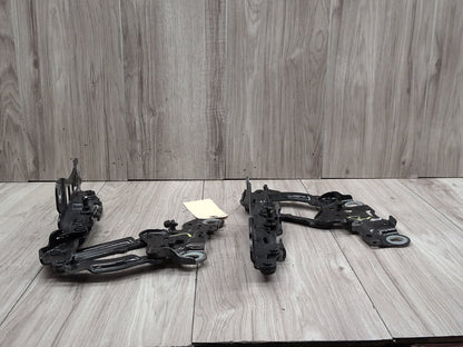 19-24 OEM BMW G20 Front Left Right Bonnet Hood Hinges Black Pair SET