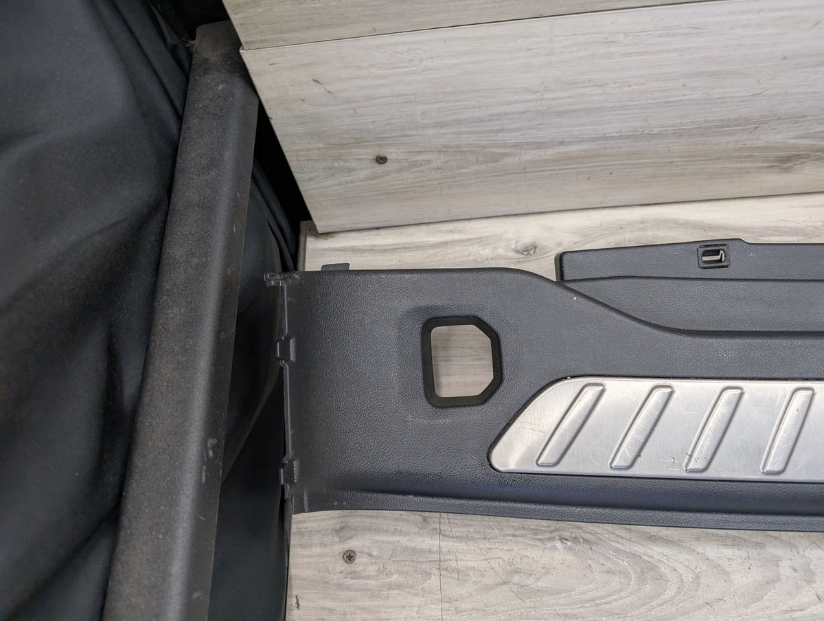 18-24 OEM BMW G01 F97 X3 X3M Trunk Scuff Plate Door Sill Latch Surround Trim