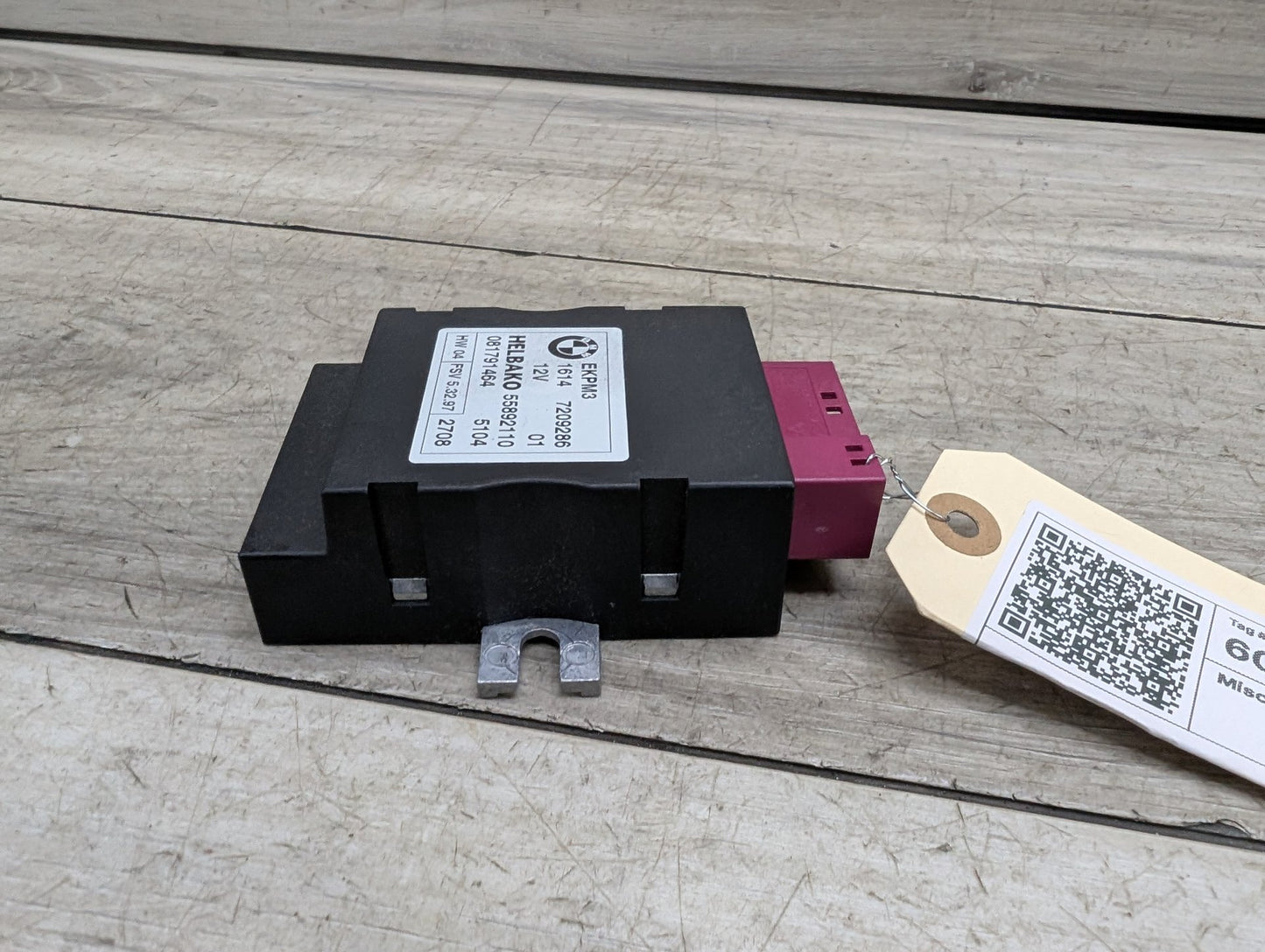 06-13 OEM BMW E88 E90 E92 N54 N55 Helbako Fuel Pump Relay Control Module EKPM3
