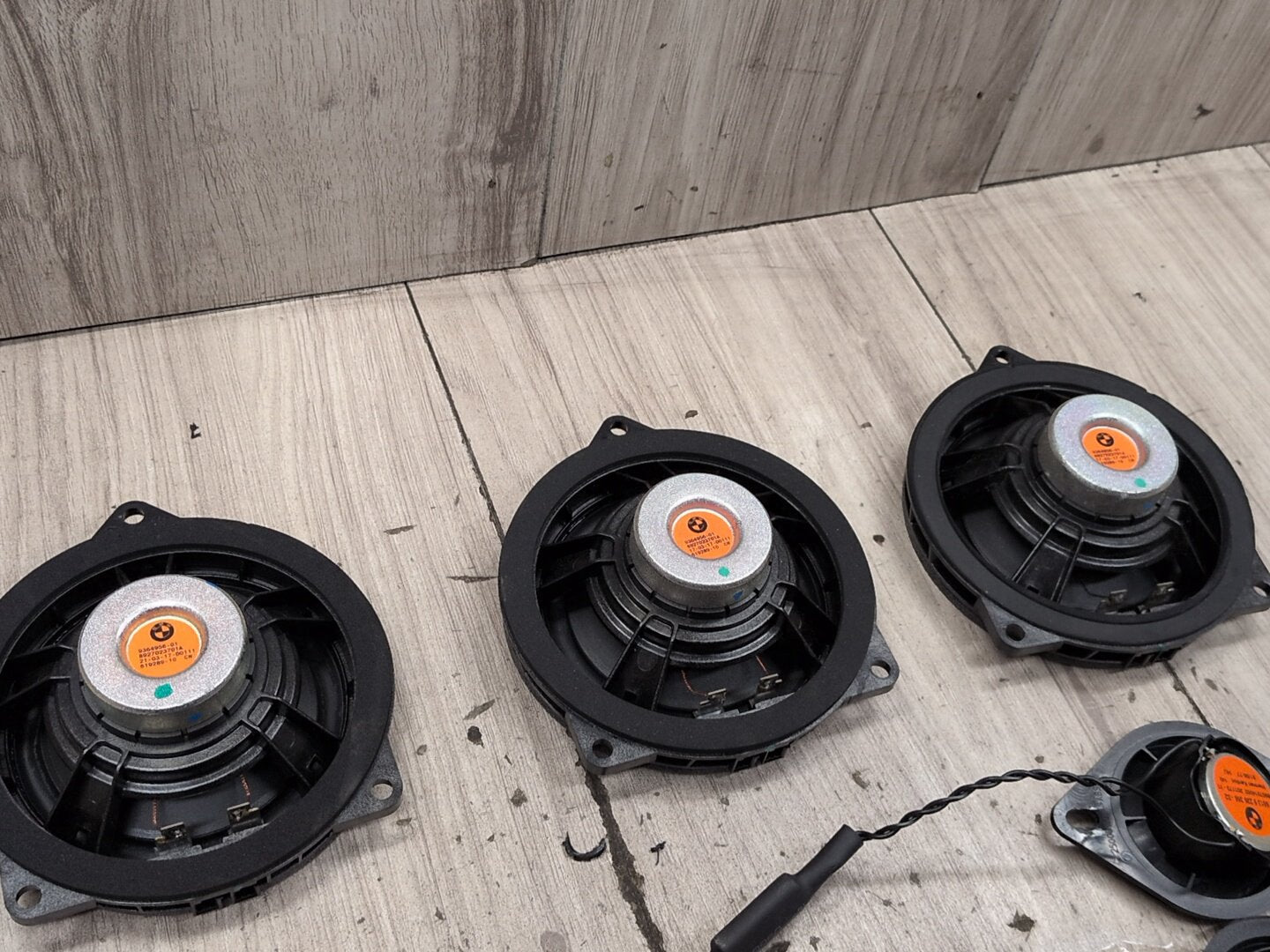 2018 BMW M550i xDrive G30 Audio Sound System Speaker SET HARMAN KARDON