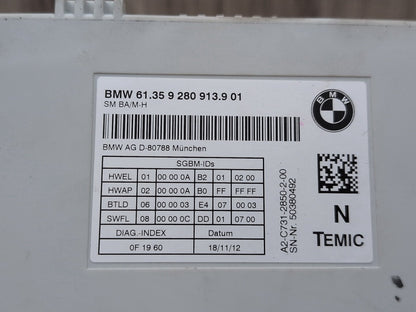 2011 - 2017 BMW X3 F25 Front Left or Right Seat Control Module 9280913 N20B20O0