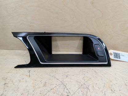 11-17 OEM Audi RS5 8T Center Console Monitor Display Screen Trim 8T1857186L