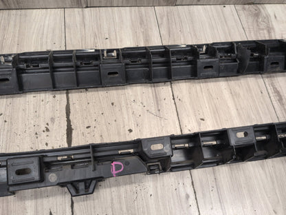 2011-2016 BMW M5 F10 Left Driver Side Rocker Panel Brackets SET 7184777 OEM
