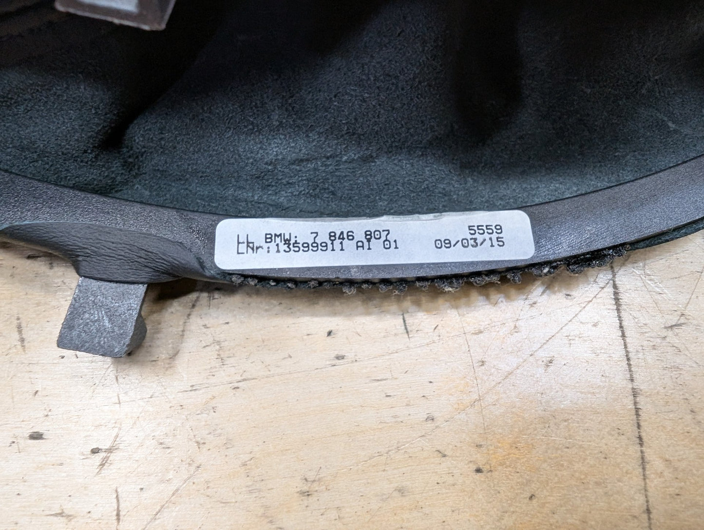 OEM BMW F30 F32 F33 F36 335 340 435 Boot Hand Brake Handle Cover Leather BLACK