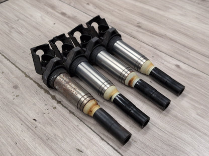 OEM BMW F10 F90 G05 G12 G30 550 M550 750 Engine N63 S63 Ignition Coils SET of 4