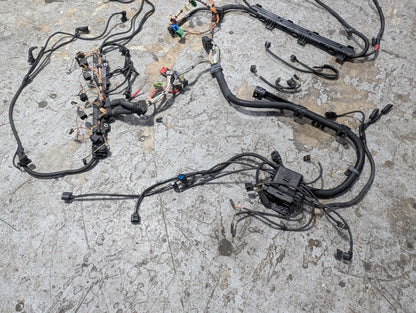 2007-2013 BMW E93 335i N54B30A Engine Motor Wiring Wire Harness 7543924