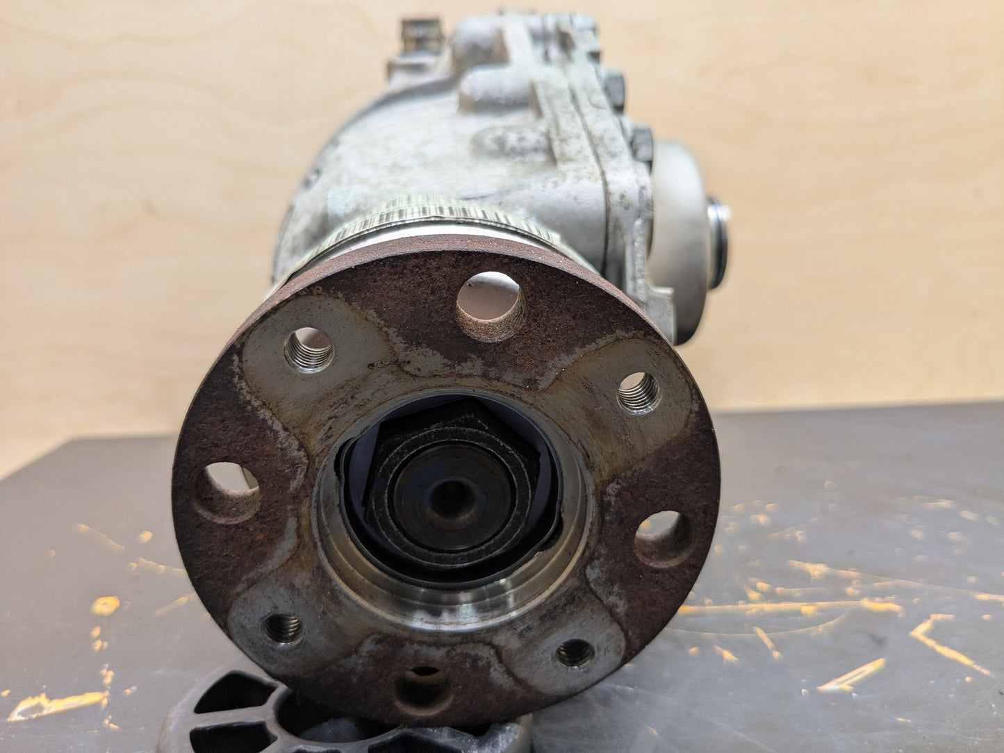 14-19 OEM BMW F15 F16 X5 X6 N55 AWD Front Differential Axle Carrier Ratio 3.15