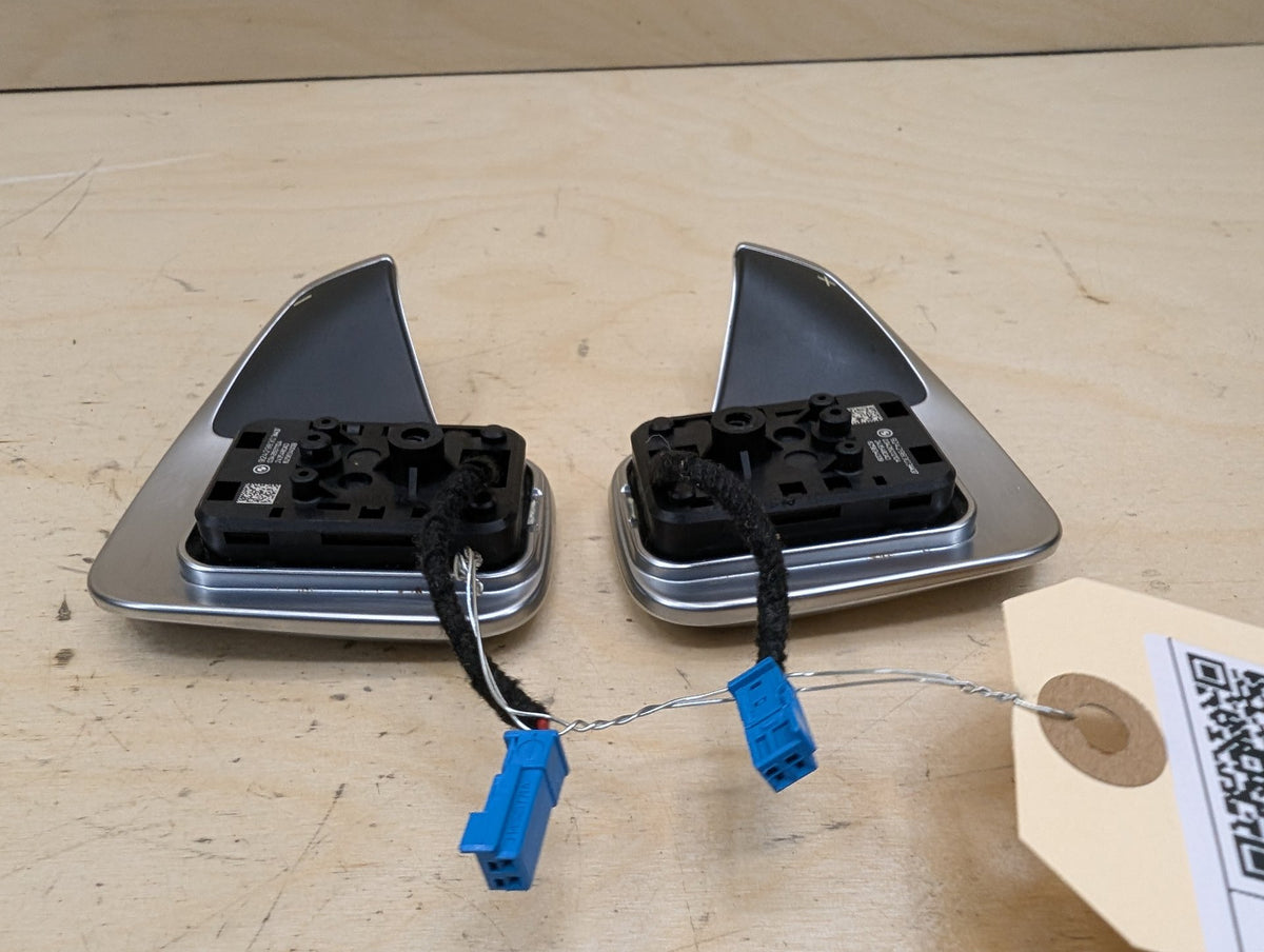 OEM BMW F15 F25 F30 F32 F33 F36 F48 X1 X3 X5 AT Paddle Shifter Plus Minus PAIR