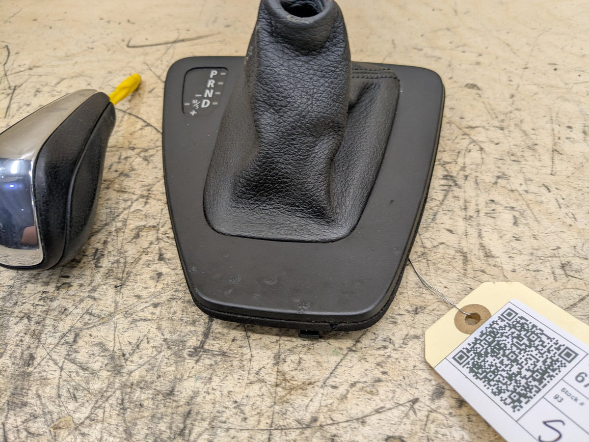 2007-2013 BMW 328i E92 Gear Selector Shifter Knob Panel Assembly 7155643 OEM