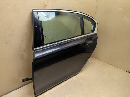 OEM BMW G11 G12 740 750 Rear Left Driver Aluminum Door Shell Panel Gray