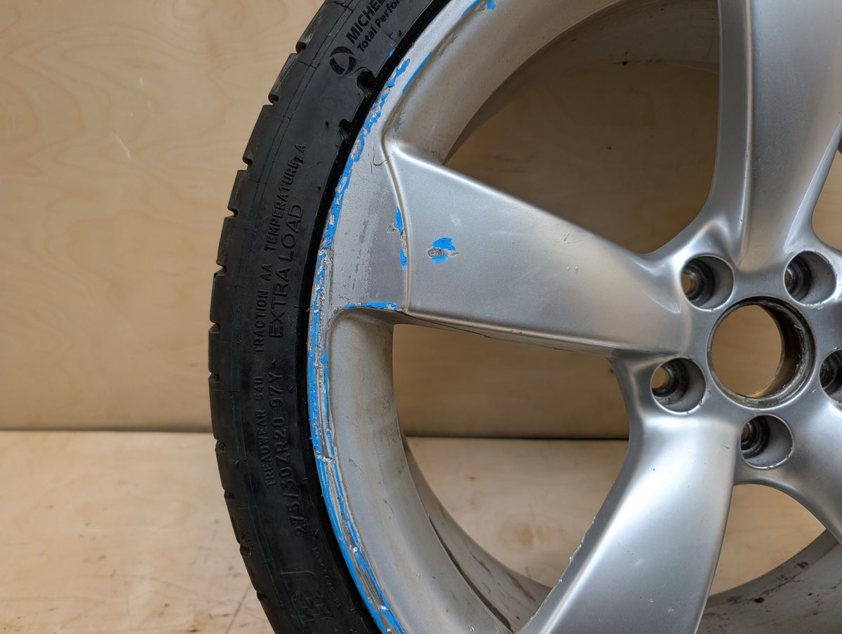 08-17 OEM Audi RS5 20x9 ET26 Aluminum Wheel Rim 5 Spoke 8T0601025AD