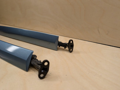 OEM BMW E93 335 M3 F33 F83 M4 Convertible Left Right Roof Top Hinge Cover Blue A13