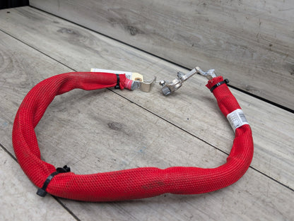 18-21 OEM BMW G01 G02 F98 X3 X4 Battery Plus Pole Terminal Positive Red Cable
