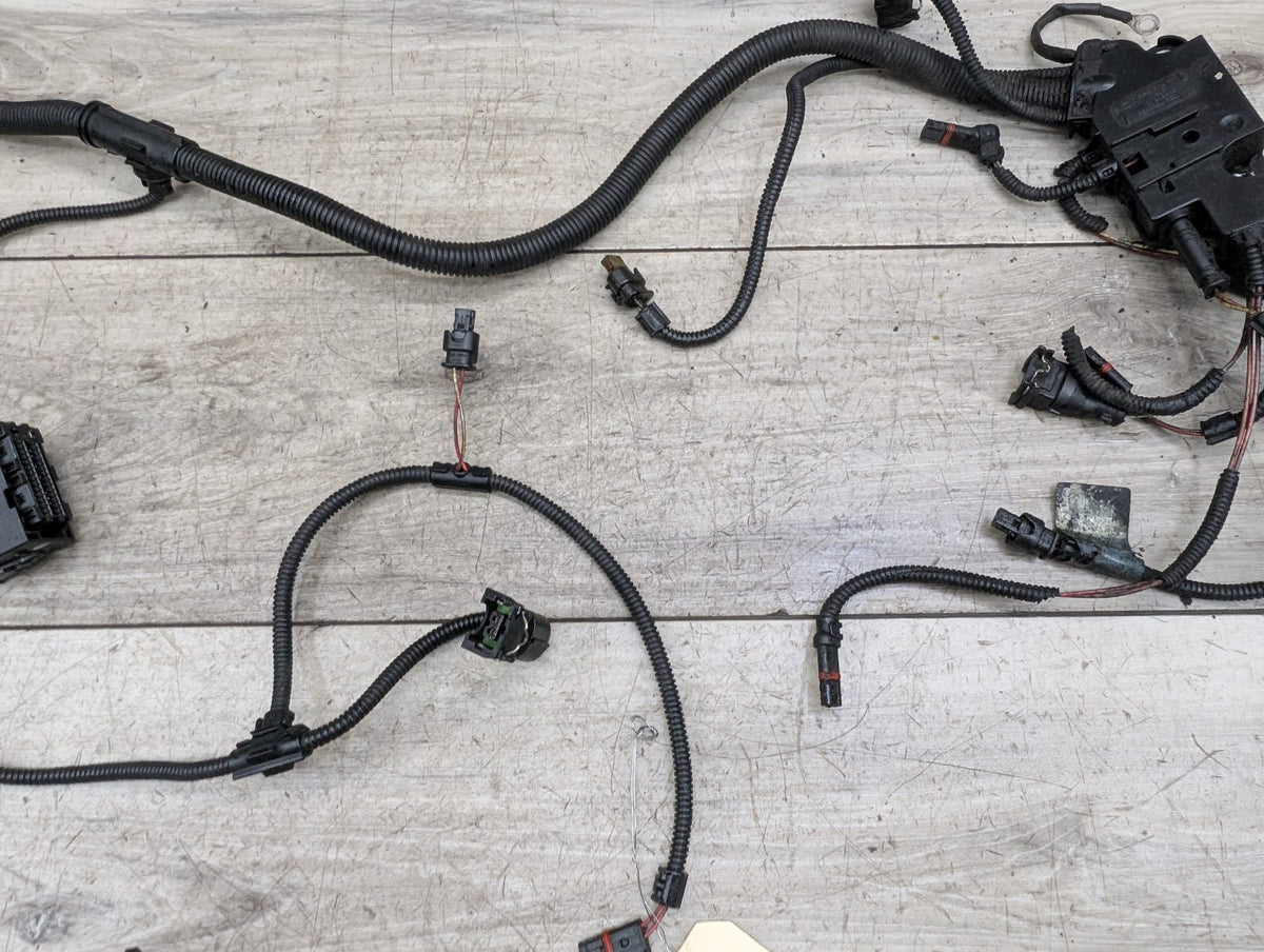 2011-2016 BMW F10 535i N55B30M0 Engine Motor Wiring Wire Harness 7602816