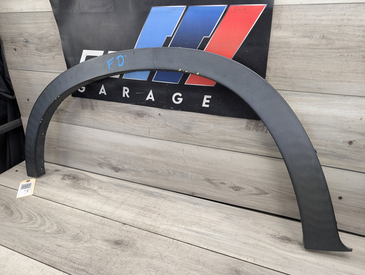 07-13 OEM BMW E70 X5 Front Left Driver Fender Flare Wheel Arch Molding Trim