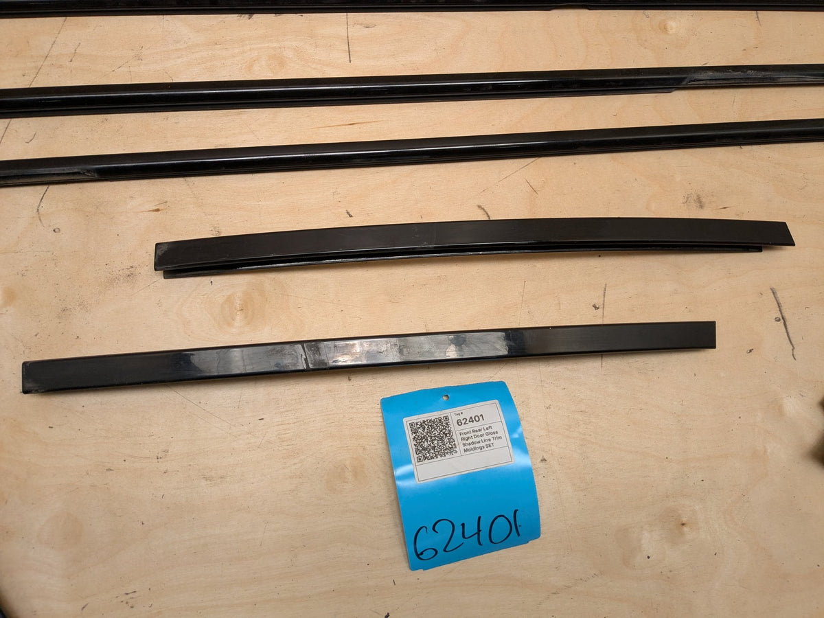 12-20 OEM BMW F30 F80 Front Rear Left Right Door Shadow Line Trim Moldings SET