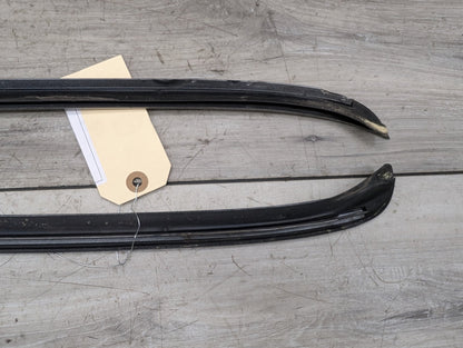 2007-2013 BMW X5 E70 Front Left Right Side Windshield Drip Trim Molding SET 7250395