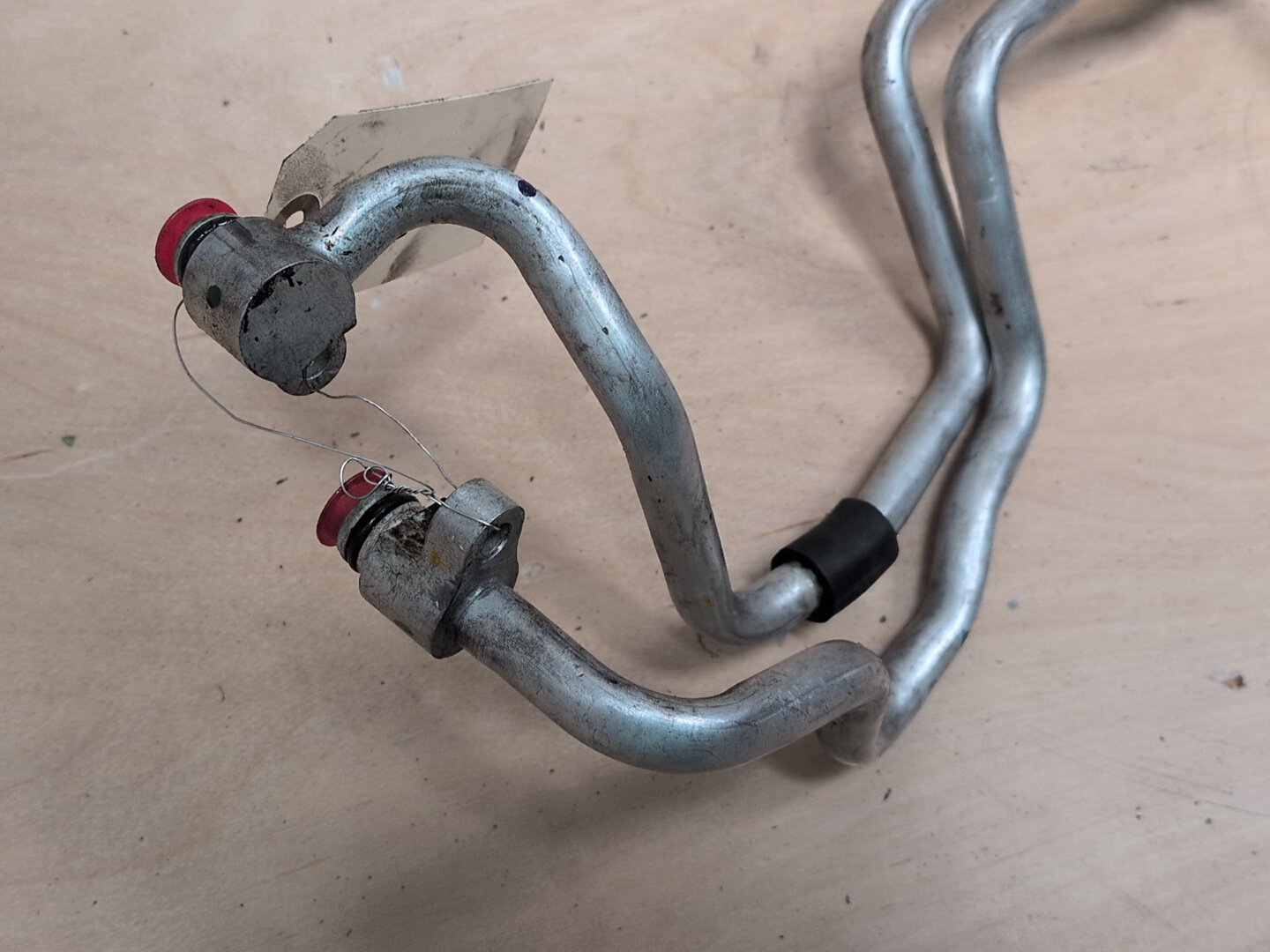 2014 - 2018 BMW X5 F85 Transmission Oil Cooler Hose Pipe Lines 7627752 S63B44T2