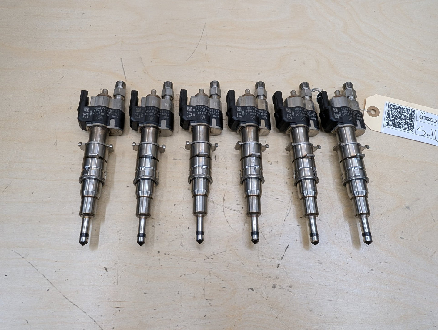 OEM BMW E90 E92 F02 F10 F12 Engine N54 N63 High Pressure Fuel Injector SET