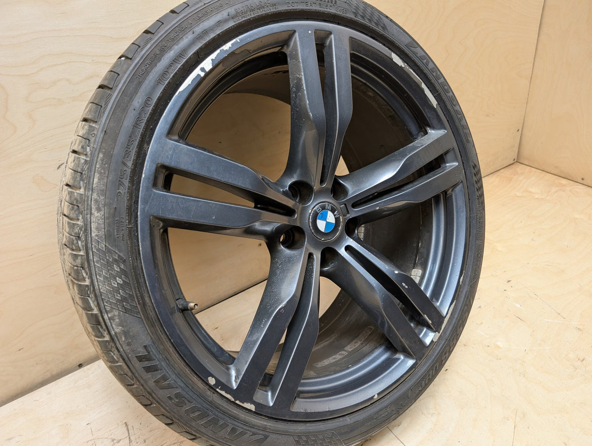 OEM BMW G11 G12 G32 740 750 M760 Wheel Rim 20x10" ET41 Double Spoke Style 648M