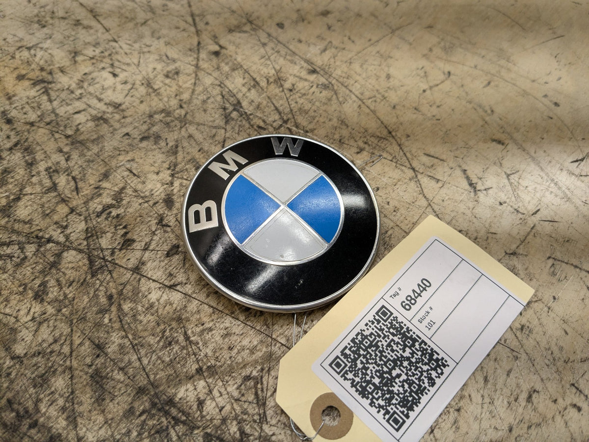 OEM BMW E82 E92 F02 F10 F22 F30 F44 F82 Rear Trunk Lid Round Emblem Logo 82MM