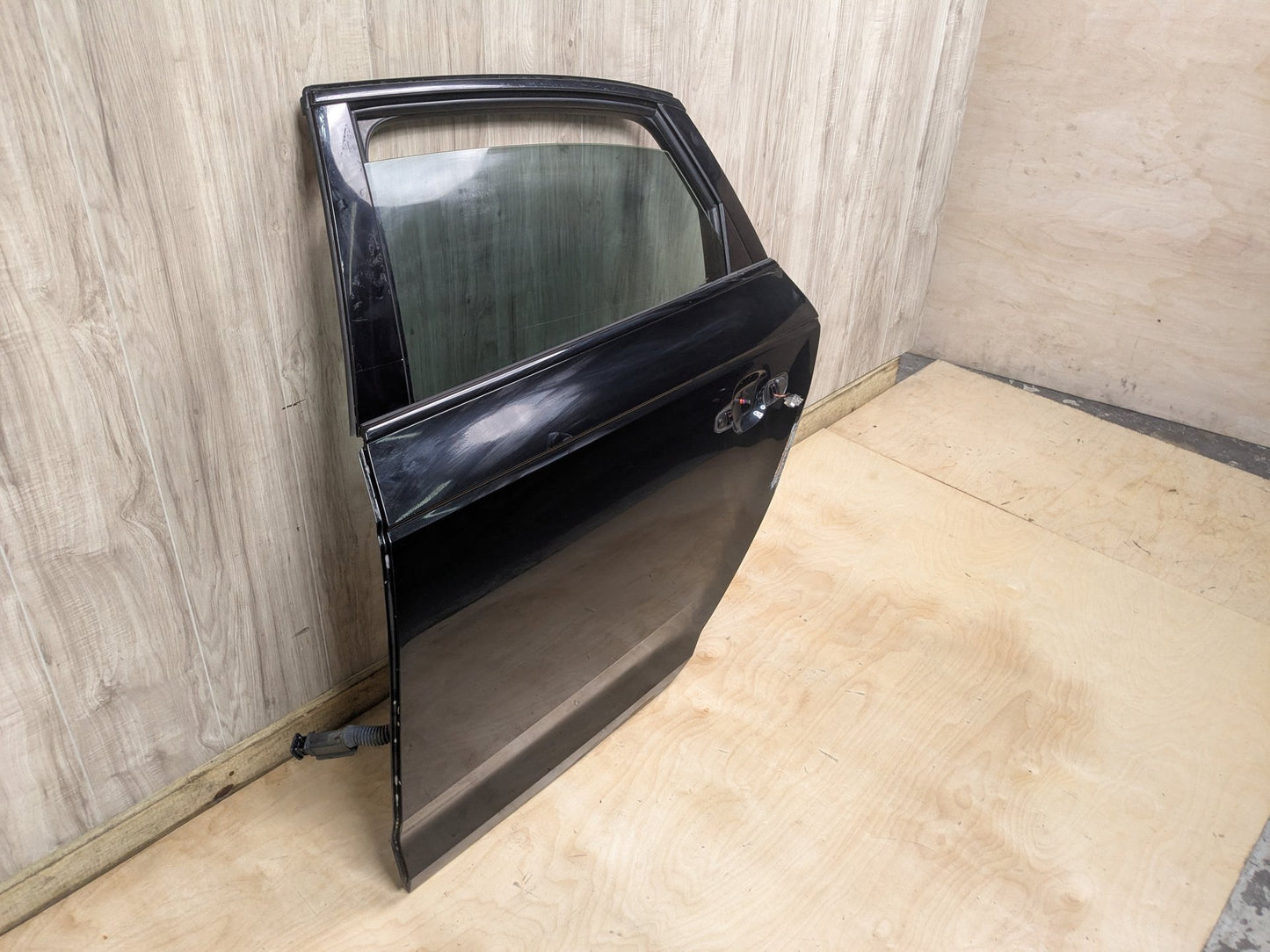 2017-2019 OEM Audi A4 S4 RS4 B9 Rear Left Driver Door Shell Panel Black A2