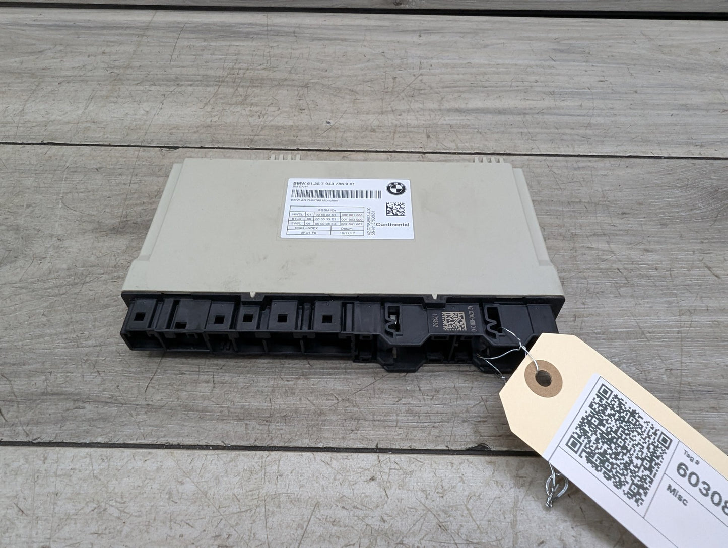 PRE-LCI OEM BMW F90 G01 G12 G30 M5 X3 Front Driver Passenger Seat Memory Module