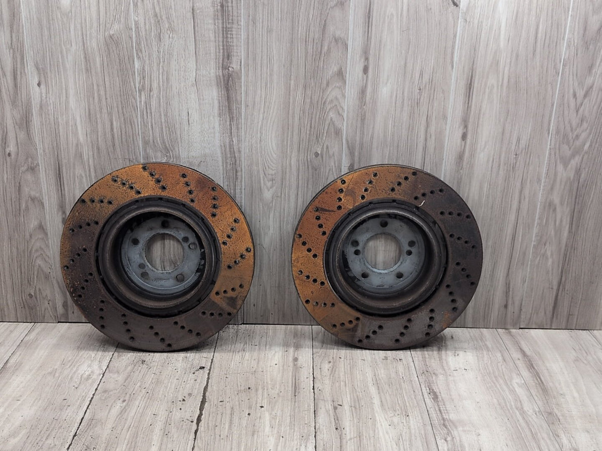 2004-2010 BMW M6 E64 Rear Left Right Brake Disc Rotors SET