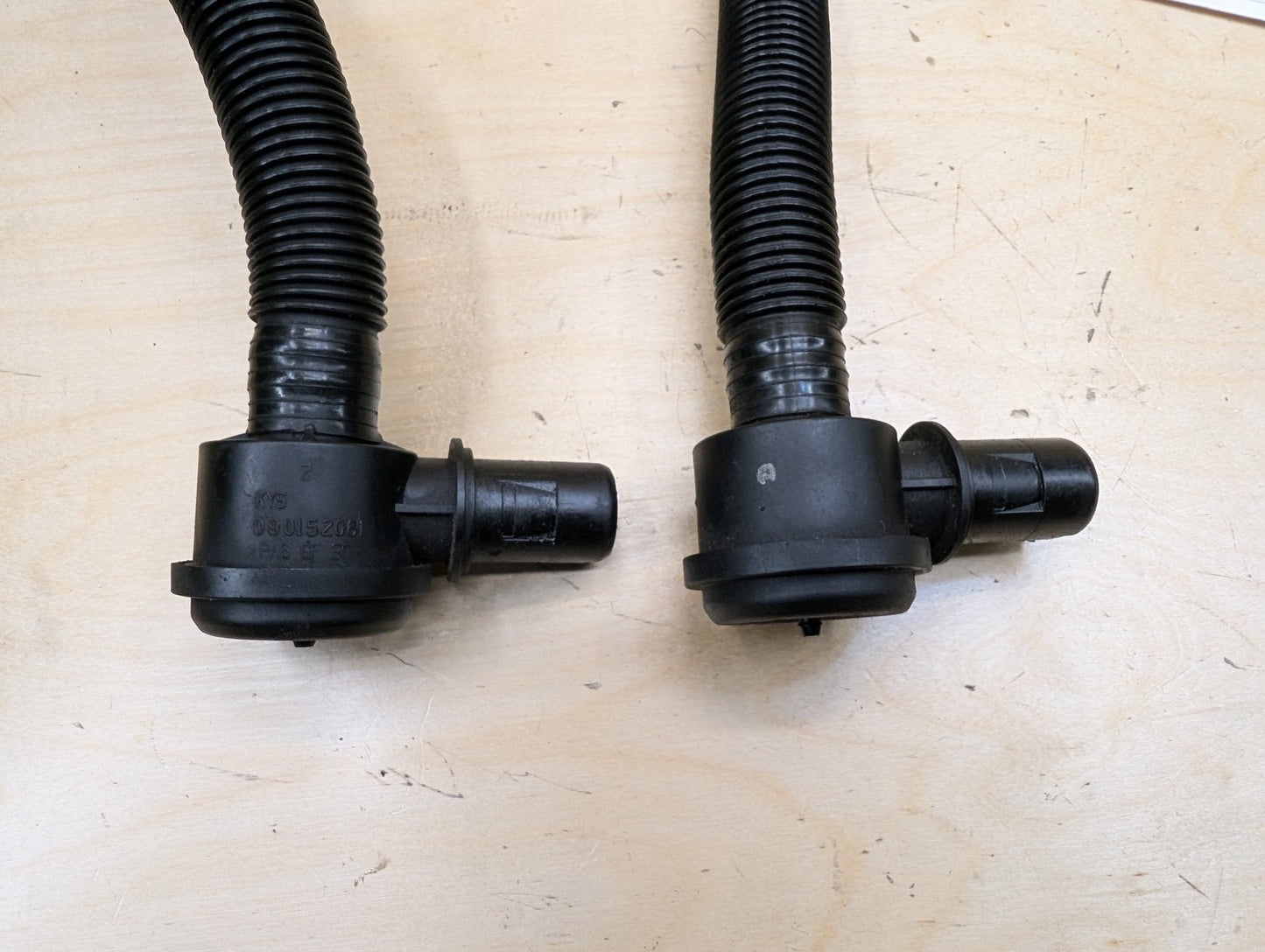 2007-2013 BMW E93 335i N54B30A Engine Motor Turbo Charger Tube Pipe SET 7556556