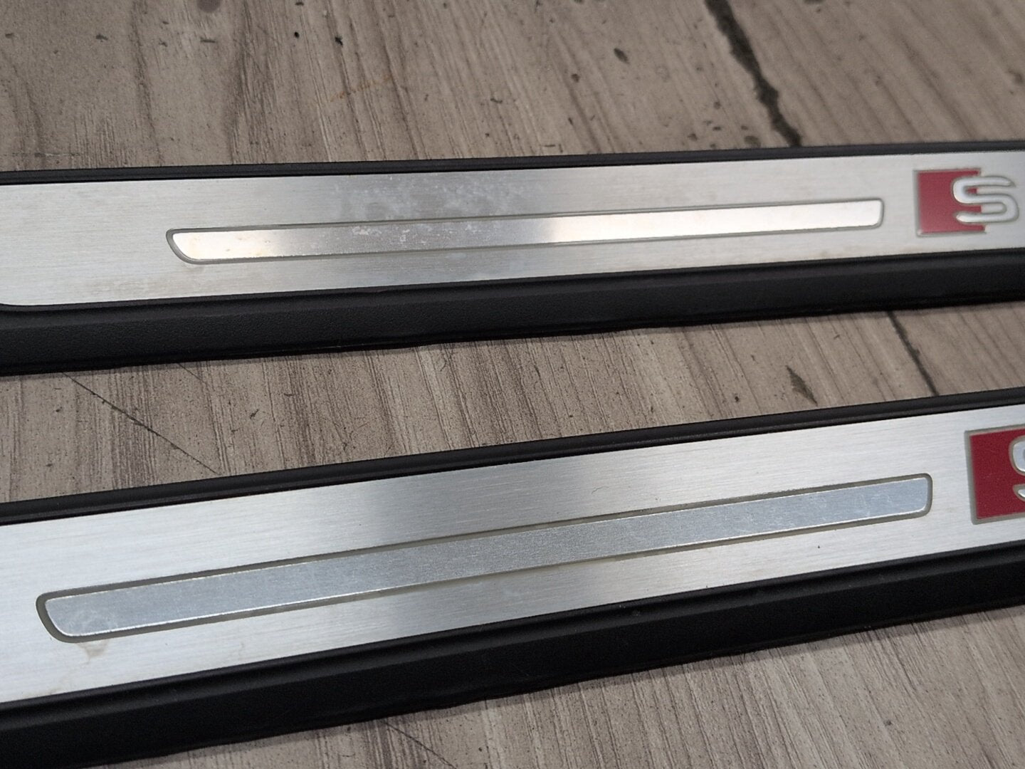 17-25 OEM AUDI A4 A5 S4 S5 Front Left Right S line Door Sill Scuff Panel SET