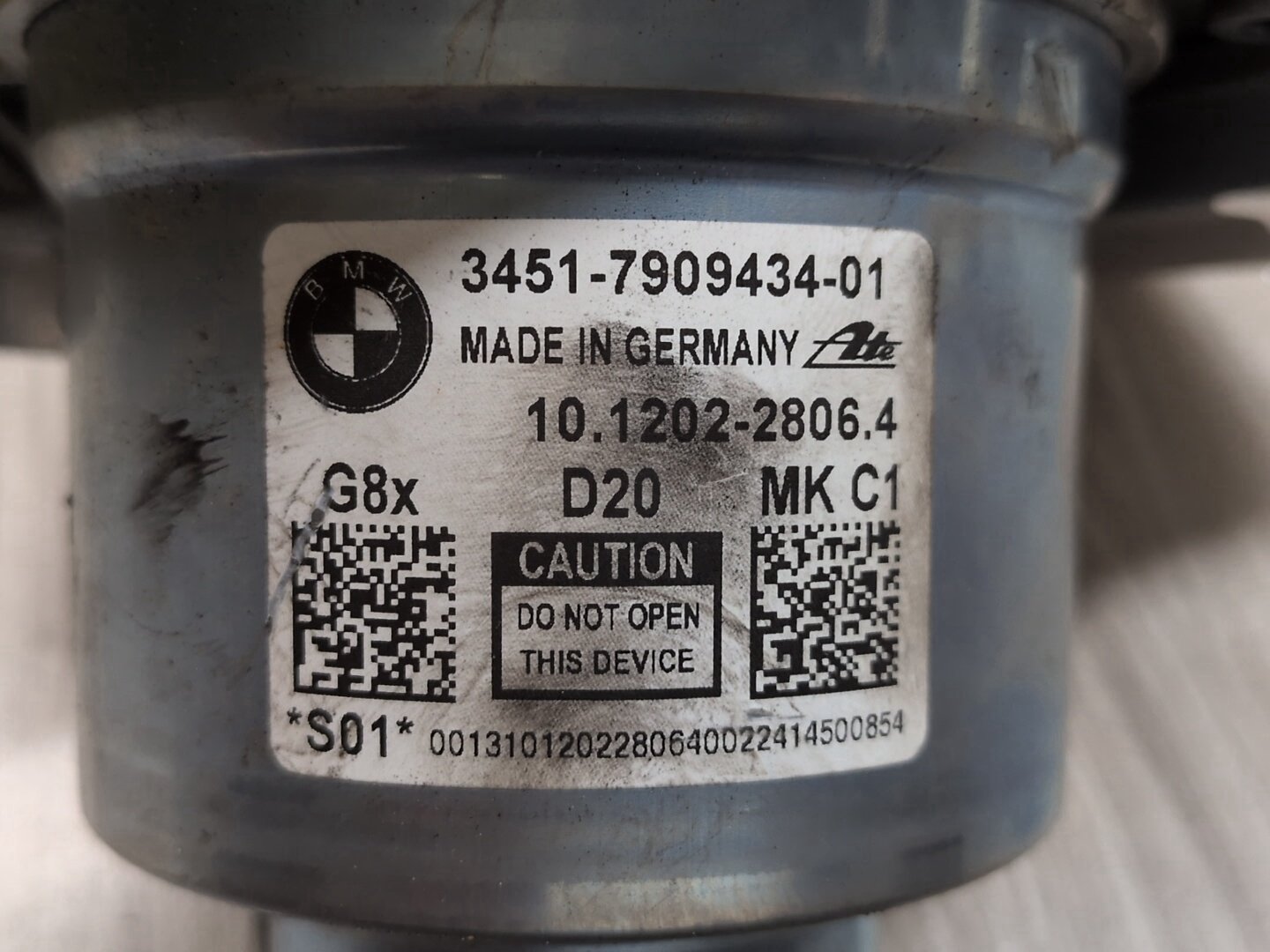 2023 - 2026 BMW M2 G87 ABS Pump Module 7909434 S58B30T0