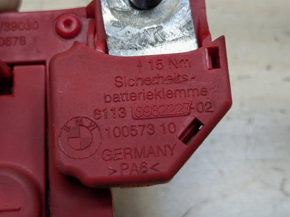 2007-2013 BMW 335i E92 Battery Positive Fuse Terminal Cable 6982227 OEM
