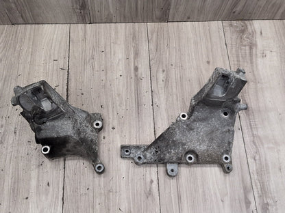 2009-2012 Mercedes-Benz W212 E550 M278 Left Right Engine Bracket Support Mount SET A2782233004