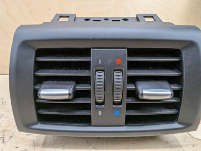 11-18 OEM BMW F25 F26 X3 X4 Rear Center Console AC Air Vent Grille Black