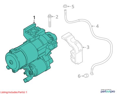 OEM BMW F90 F97 G01 G05 G20 G26 G30 G80 G82 Engine B58 S58 Starter Motor 8671505