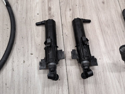 2013 - 2017 Audi S5 8T Front Left Right Bumper Headlight Washer Nozzles SET 8T0955101D CTUB