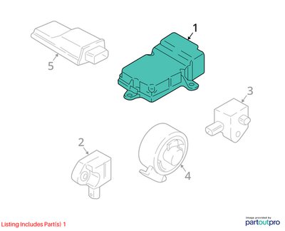 PRE-LCI OEM BMW F90 F97 G01 G12 G30 SRS ICM Control Module Unit