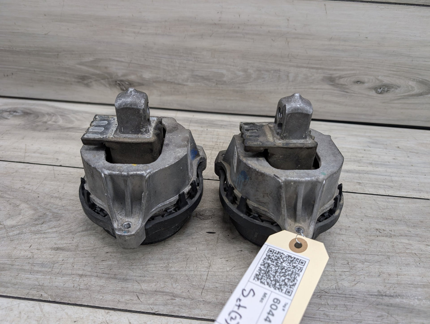 BMW G12 750Li N63B44O2 Left Right Engine Bracket Support Mount SET 6860457